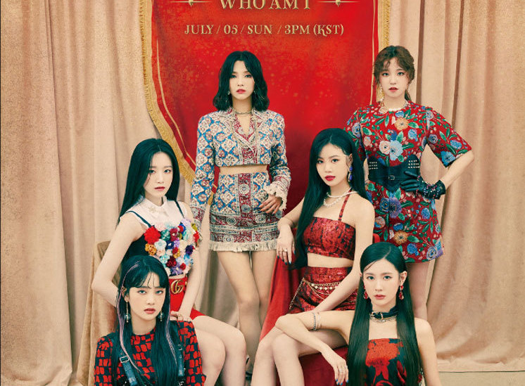 (G)I-DLE線上演唱會與全球粉絲見面。