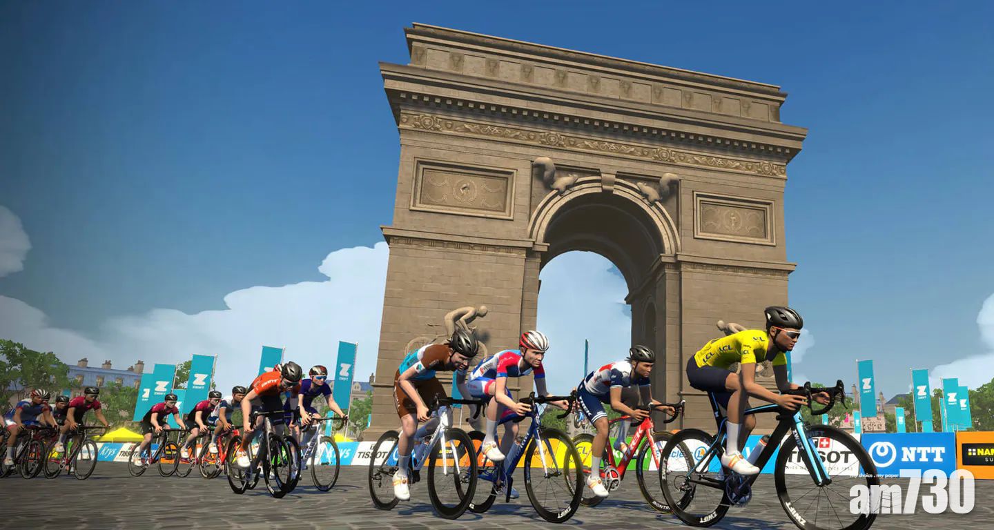 環法單車賽延期移師網上對決 虛擬比賽猶如瑪利歐賽車