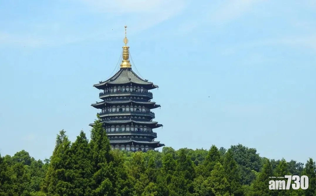 雷峰塔遺址執磚圖刻名 內地男辯只是看看