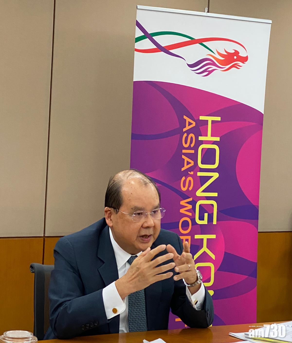 【新冠肺炎】張建宗：現階段政府無意推「禁足令」