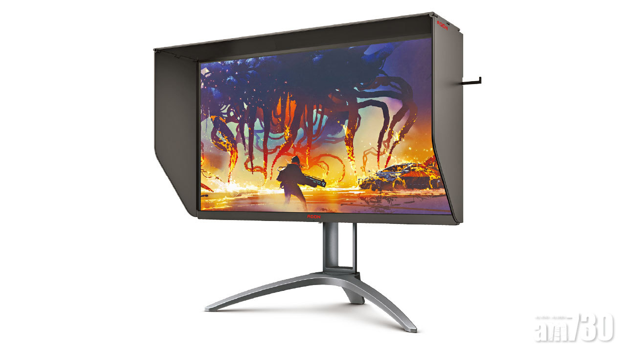 170Hz電競級極速刷新率 AOC AGON Nano IPS遊戲顯示器
