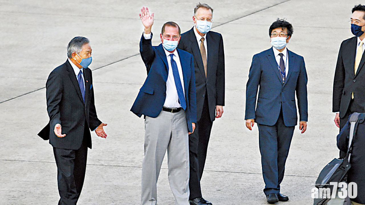 美衛生部長抵台 兩地將簽衛生合作備忘錄