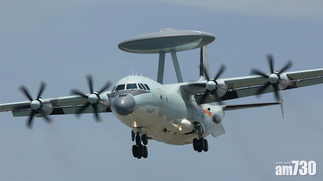 台試射導彈「無限高」 解放軍機台海繞飛