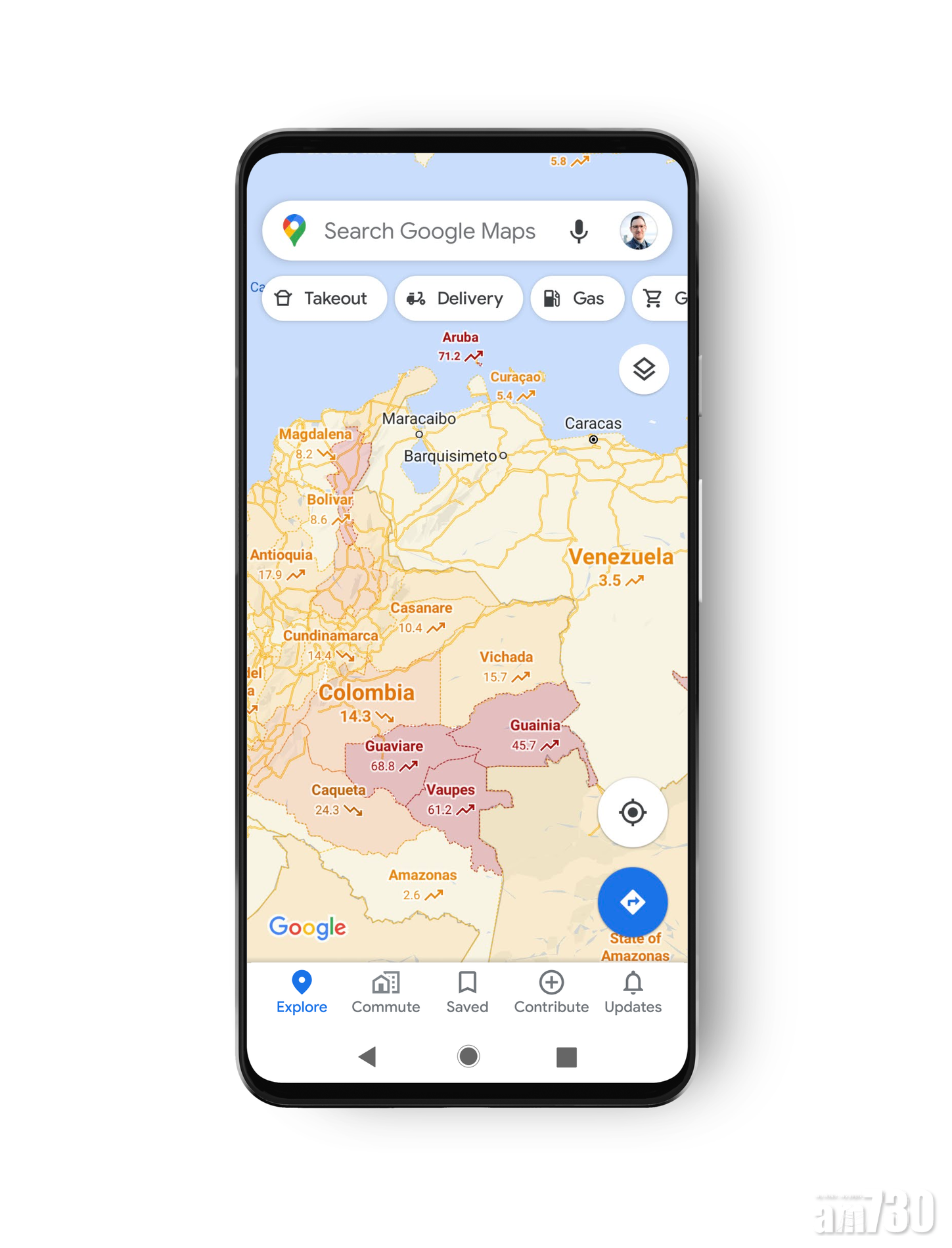 世界疫情一手掌握 Google Maps加設COVID-19圖層
