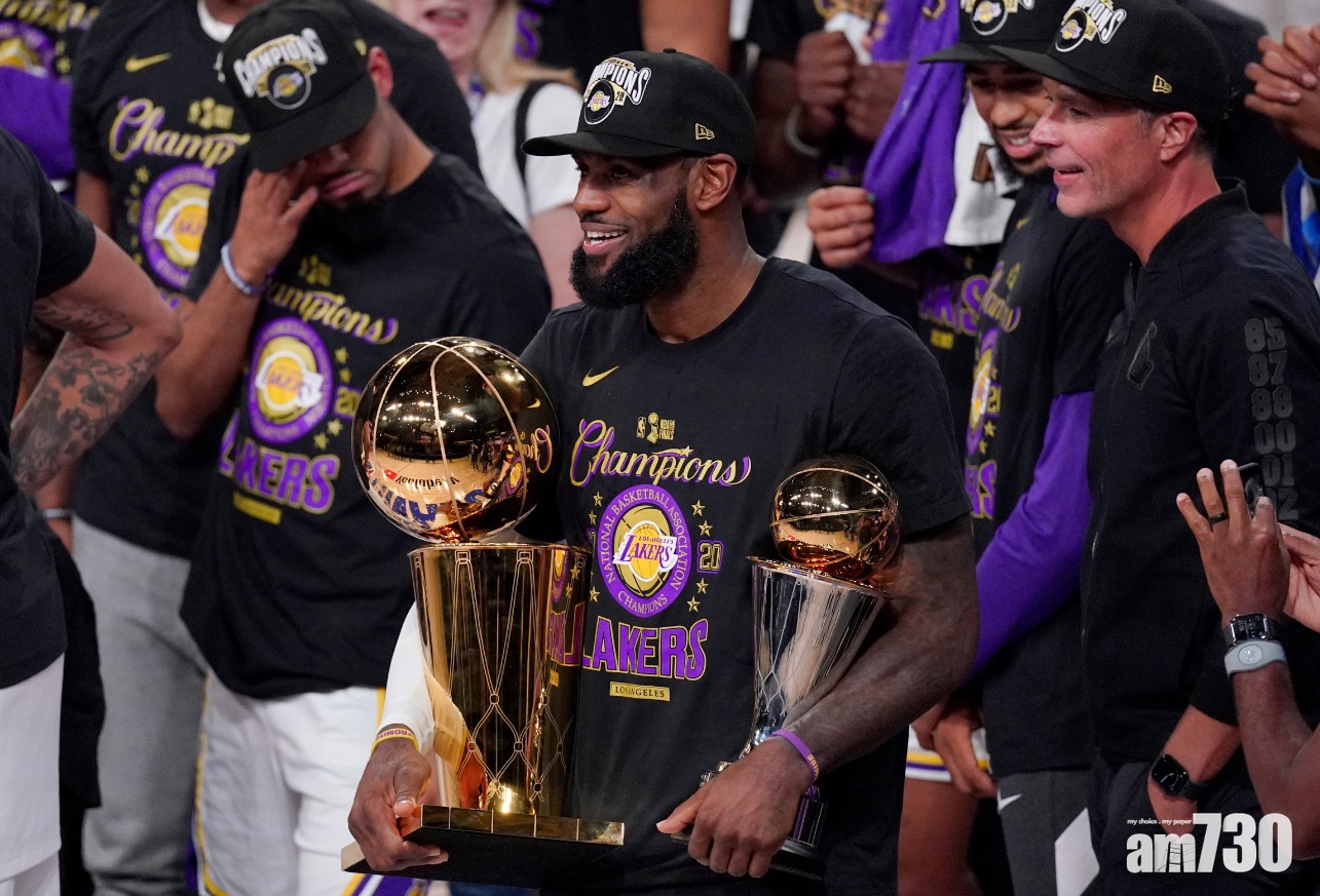 【湖人封王】勒邦占士第四度膺總決賽MVP：不斷受質疑激發了我