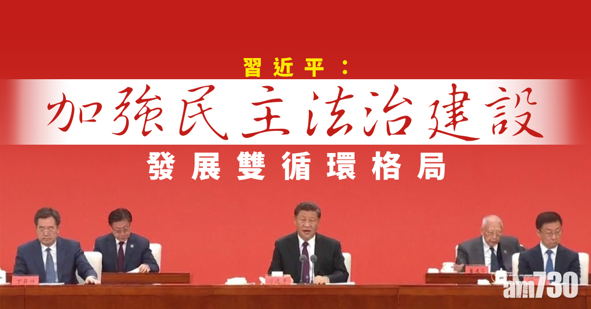 【南巡考察】習近平：加強民主法治建設   發展雙循環格局