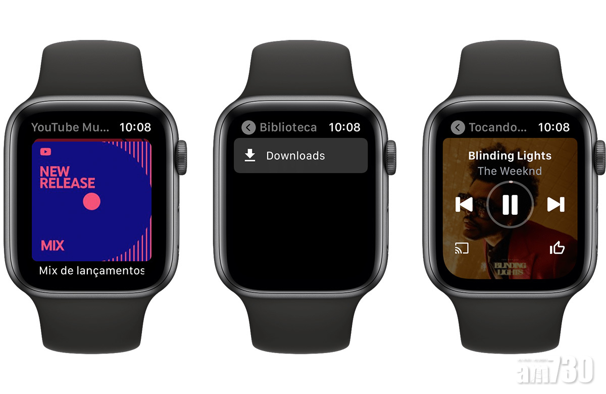 智能手錶播歌 YouTube Music登陸Apple Watch