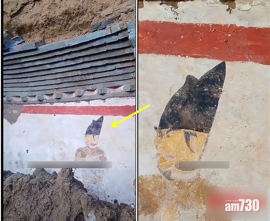 甘肅修路毀罕見晚唐古墓