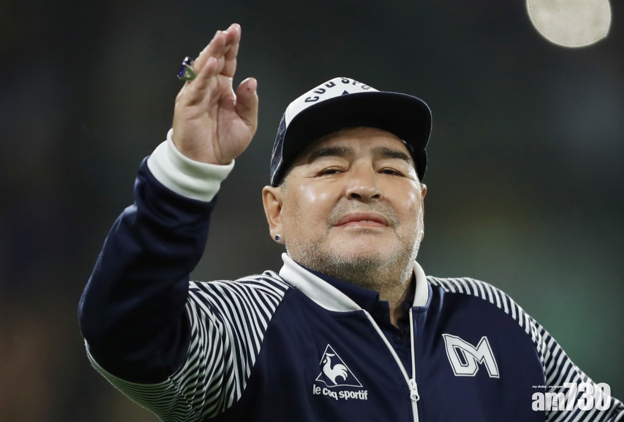 【球王迎大壽】馬勒當拿想重演「上帝之手」做生日禮物：今次用右手！