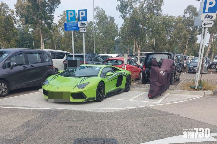 【網上熱話】林寶堅尼泊電單車位　網民譏：新款電單車？