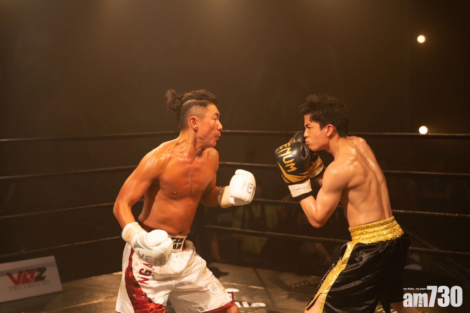 【一秒拳王】周國賢被打爆眼角縫8針 導演嚇到流眼淚