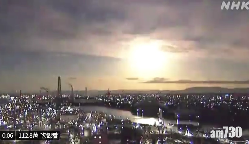 【驚嘆】西日本再爆火流星 網民受驚：似世界末日(有片)