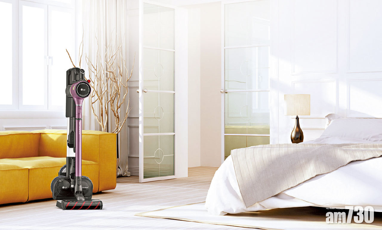 單獨濕拖 灰塵壓縮 LG CordZero ThinQ A9K 無線吸塵機