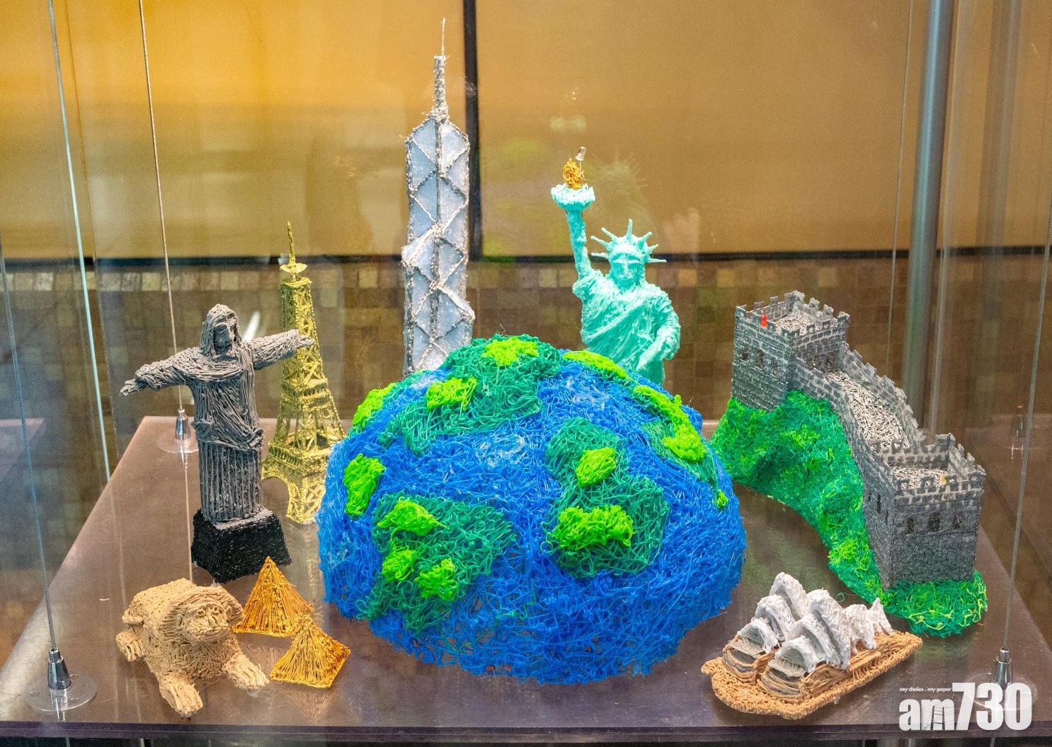 【藝術共享】港鐵「港鐵‧藝術」展「3D筆立體藝術」