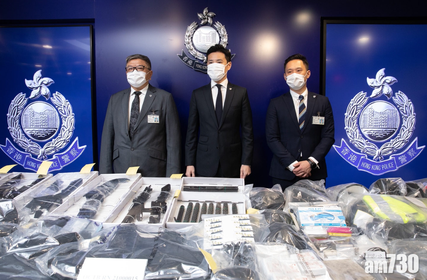 警方檢23公斤炸藥原料拘2男 疑供予激進暴力份子