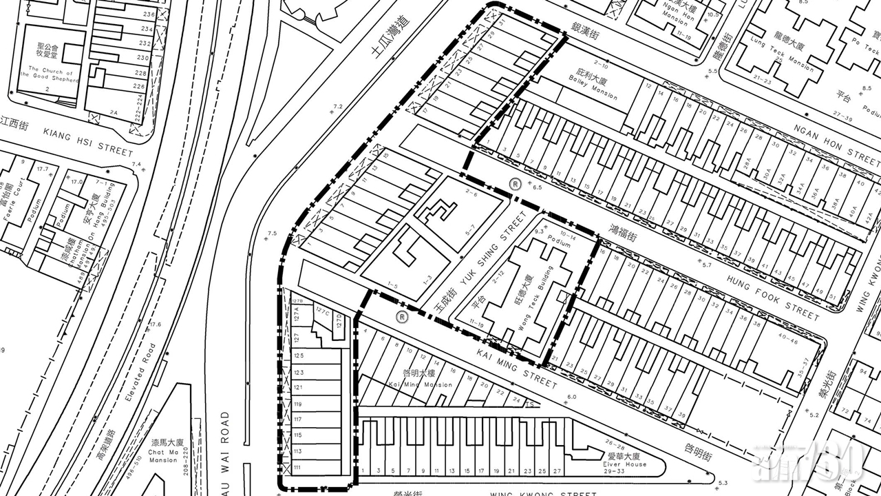 土瓜灣道榮光街重建項目料涉830伙家庭及90商戶 料2032年完成