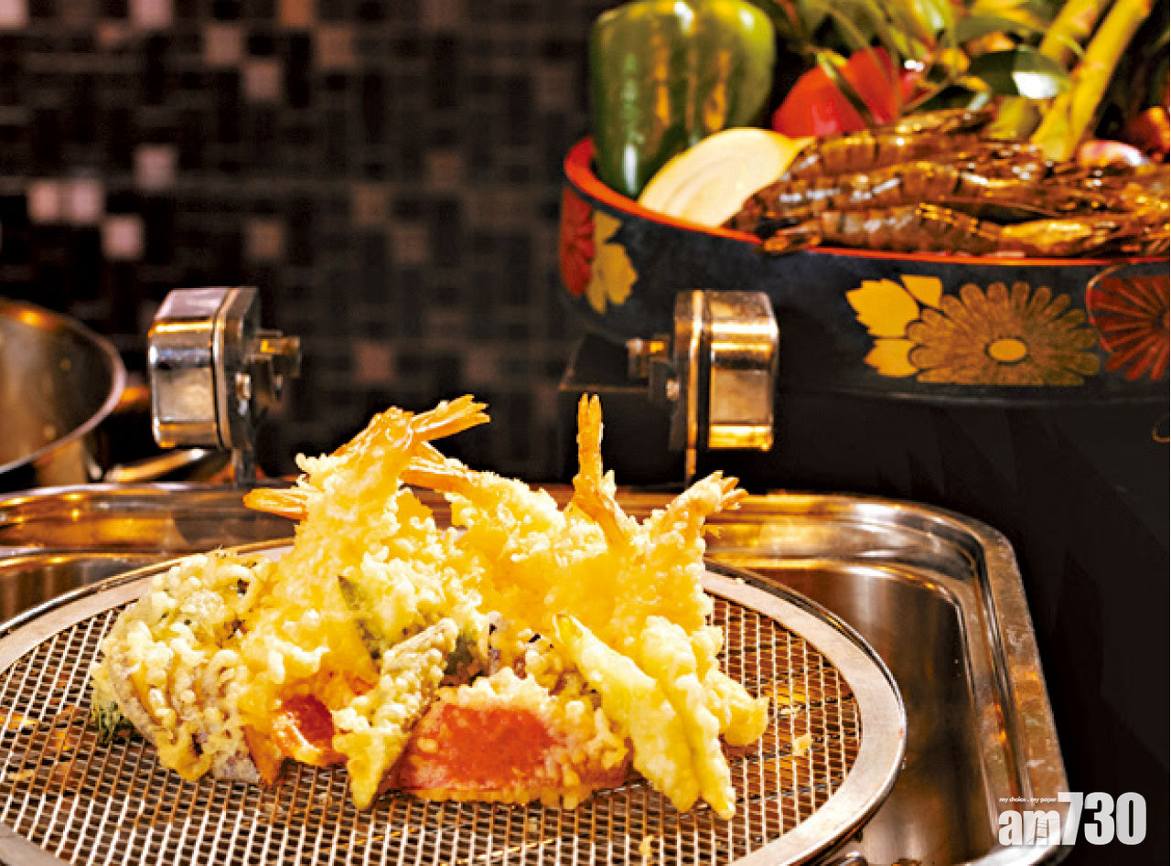 8度餐廳自助晚餐回歸 嘆原盅松茸燉花膠湯 即炸天婦羅