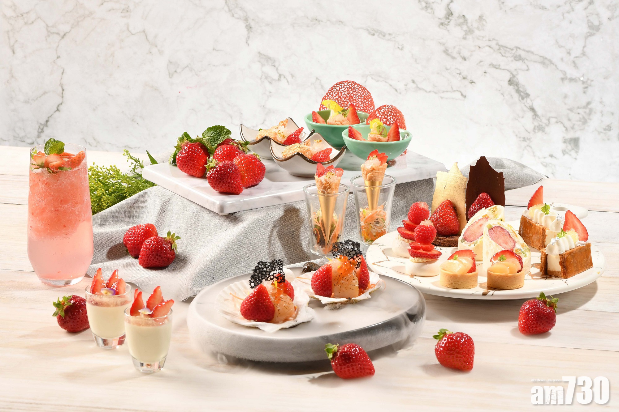 「Glam Up Pink Lady」福岡甜王燕窩下午茶