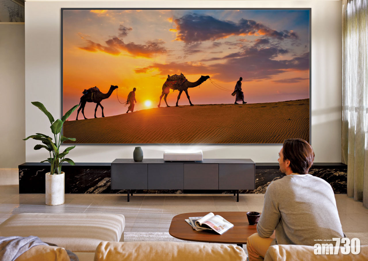 4.4吋超短投 130吋巨幕享受 Samsung The Premiere 4K