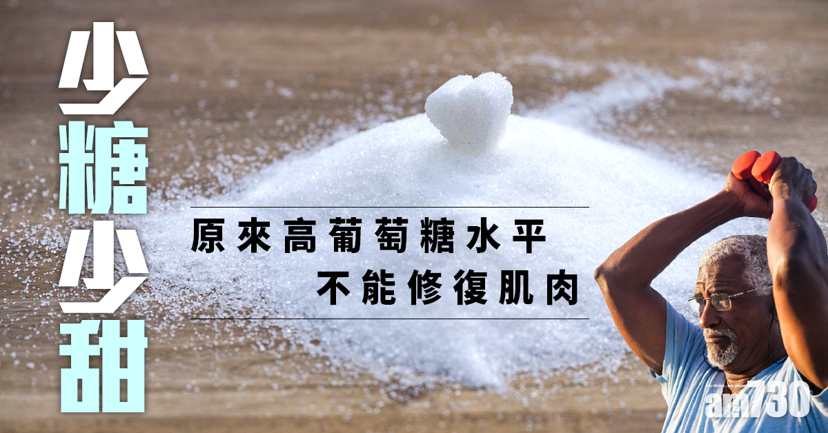 少糖有益丨日本研究指低葡萄糖有助肌肉修復