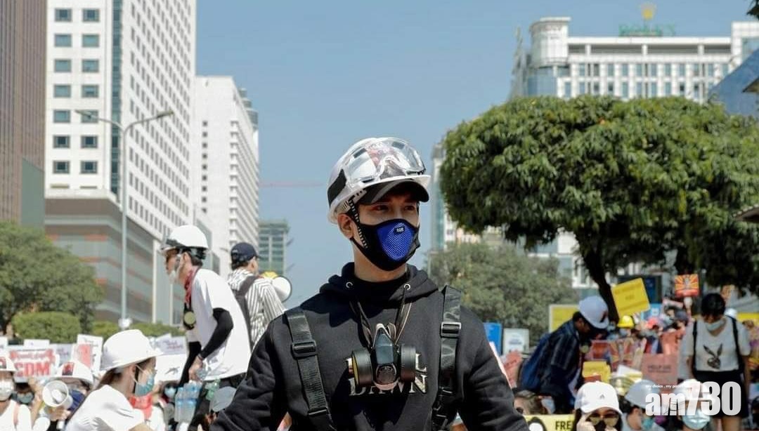 緬甸政變｜軍方通緝120反對派名人 著名男模凌晨在家被捕