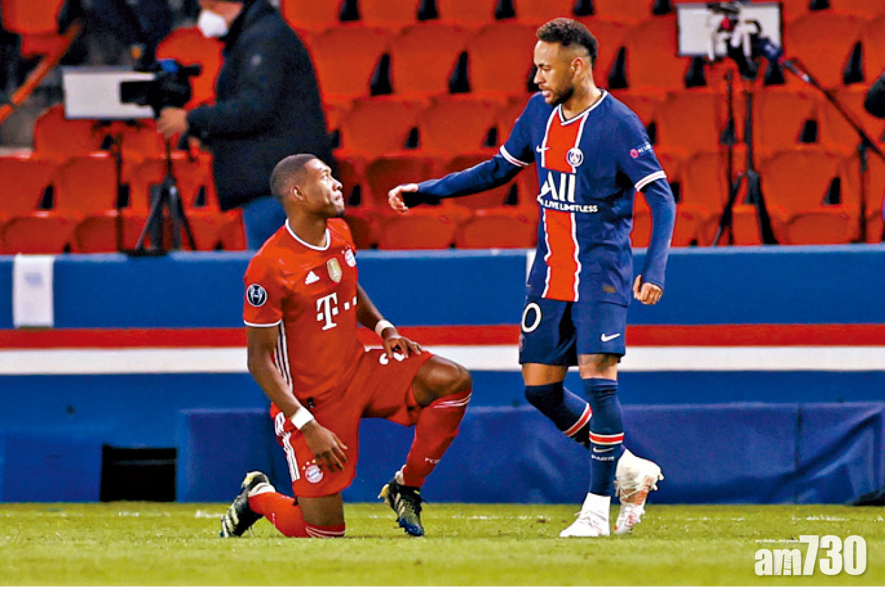 PSG復仇成功踢走拜仁