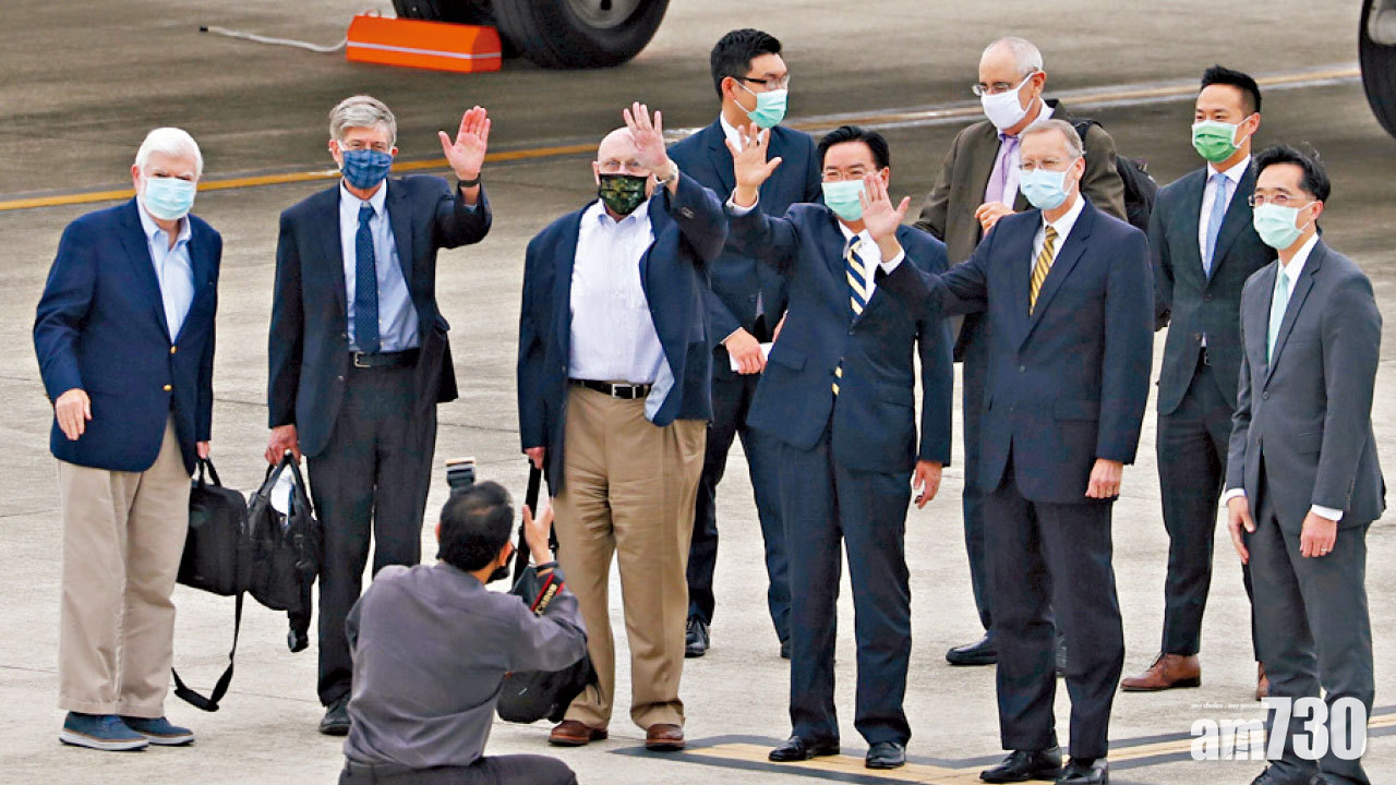 台海局勢 美非官方代表團訪台 解放軍汕頭實彈演習