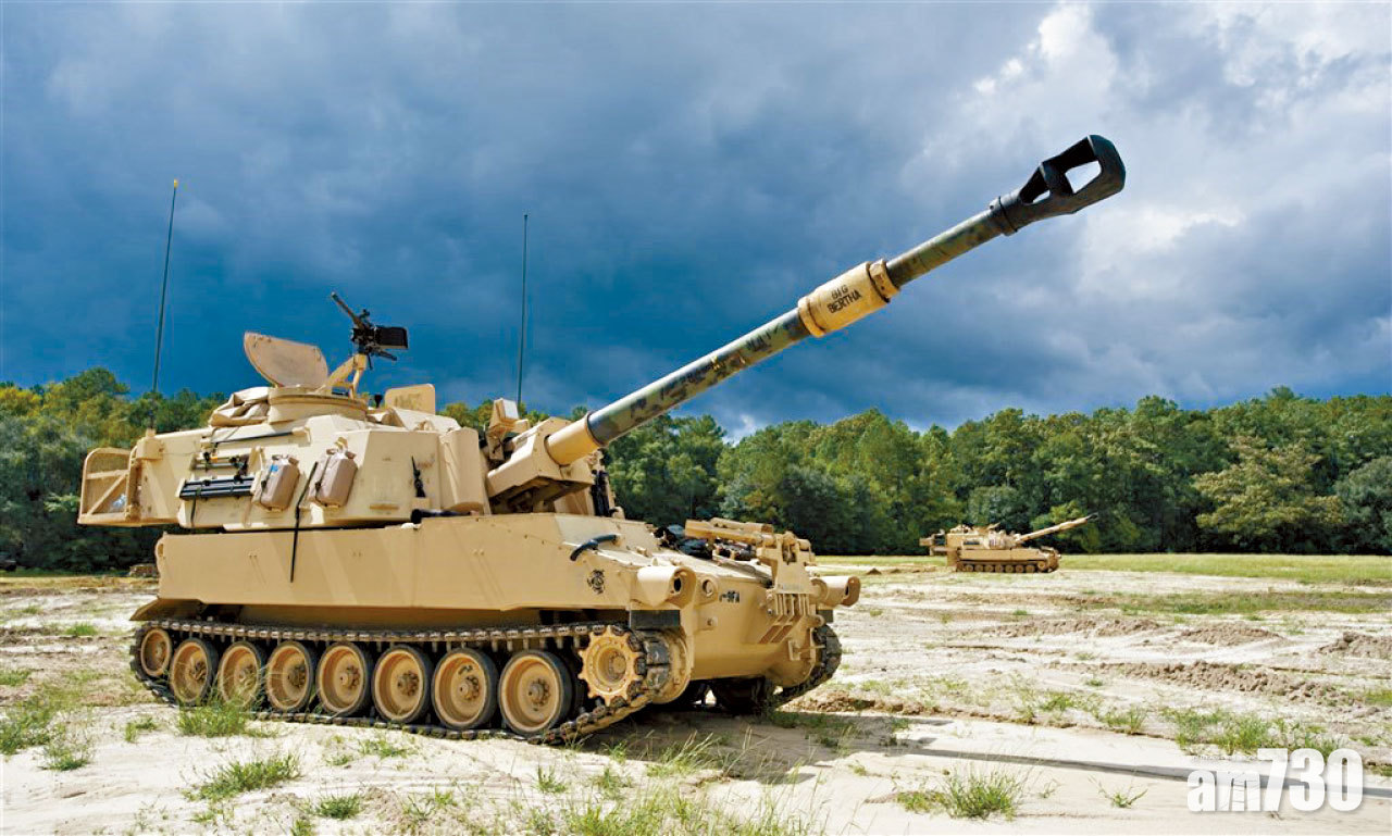 傳美將售現役自走炮 台方稱未收正式通知