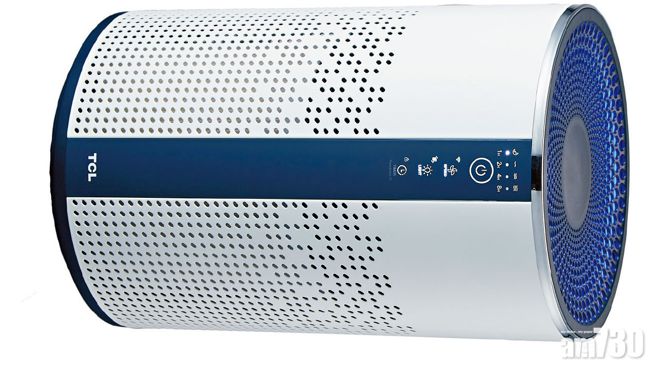 360°圓環設計 三層淨化濾芯 TCL Breeva A1W空氣淨化機