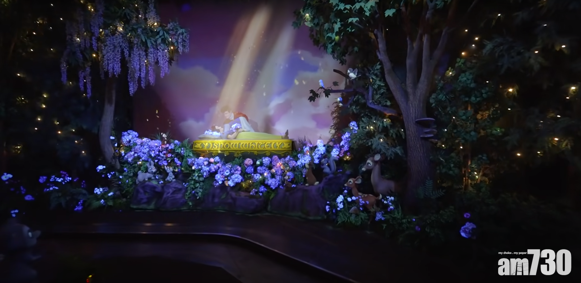 網上熱話｜美迪士尼白雪公主設施新開幕 「王子真愛一吻」被批冒犯 (有片)