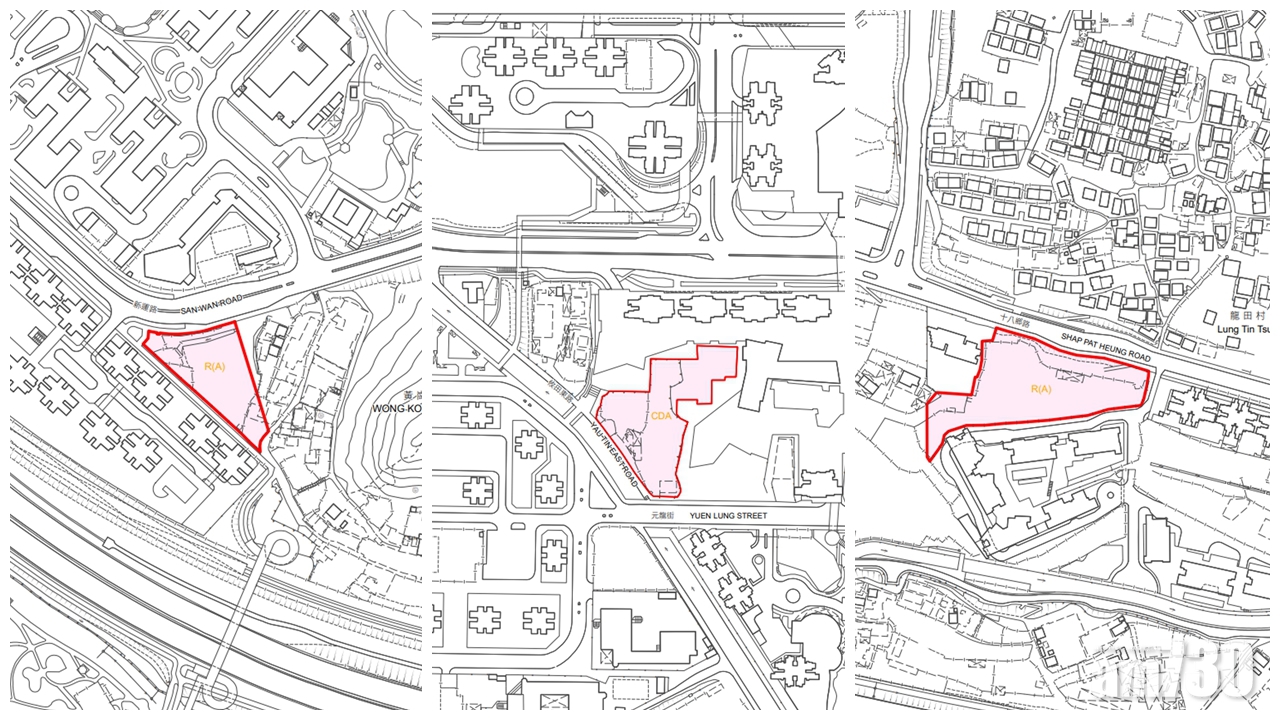 發展局引用收回土地條例　收回元朗粉嶺3幅私地作資助房屋