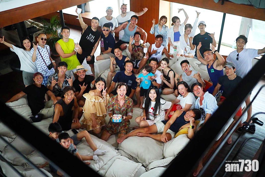 傅明憲何雁詩等賀鄭紹康生日 逾三十人船P惹質疑