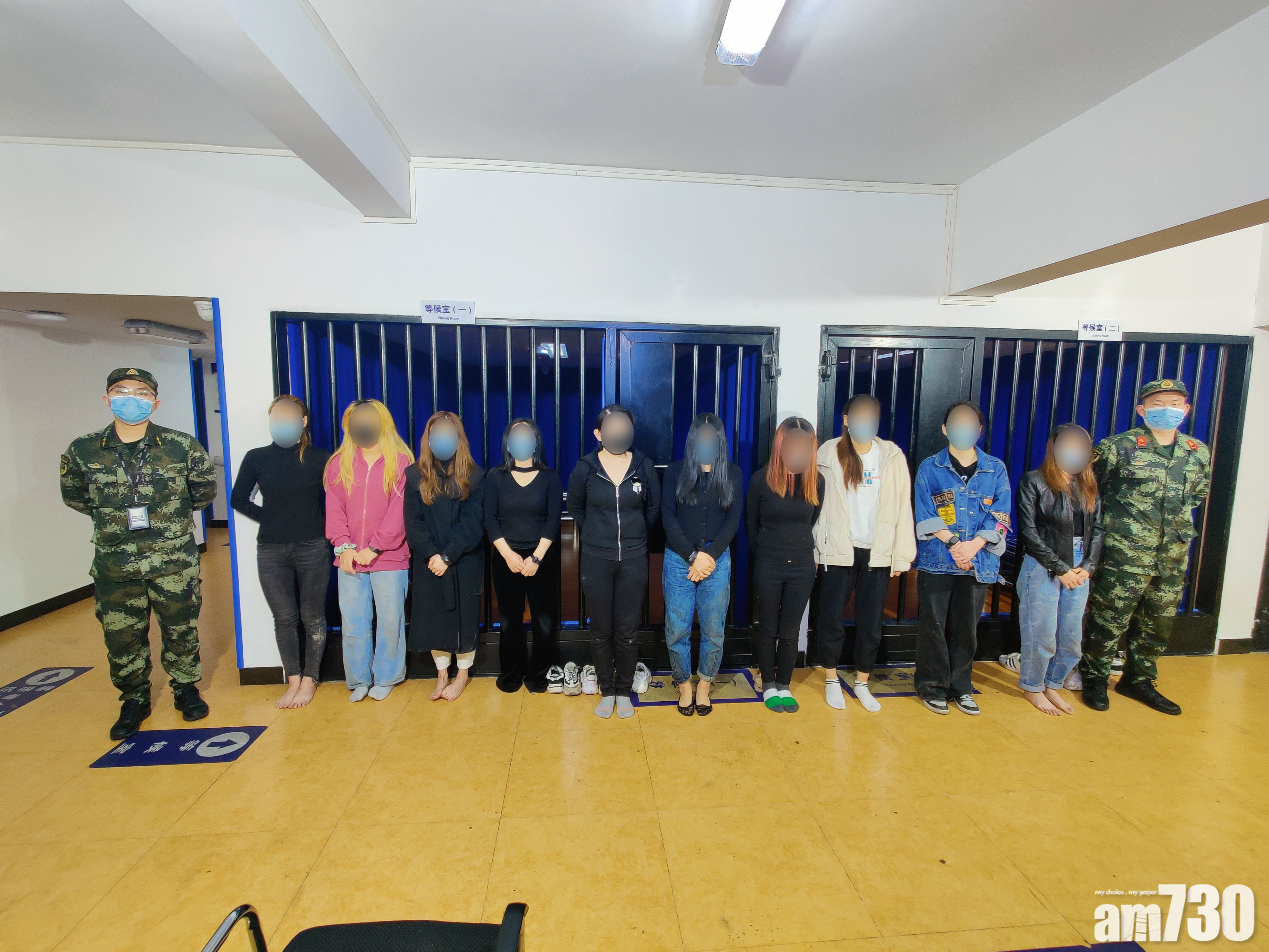 粵港聯手搗偷渡集團 9次行動拘333人