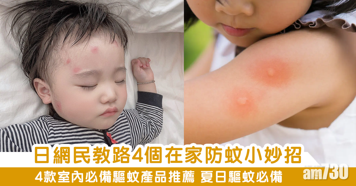 【夏日驅蚊】日網民教路 盤點4個在家防蚊小妙招+ 4款室內必備驅蚊產品推薦