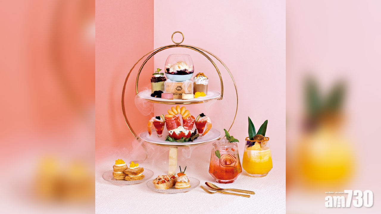 HeSheEat每日限定兩層架COMBO 　仙氣逼人