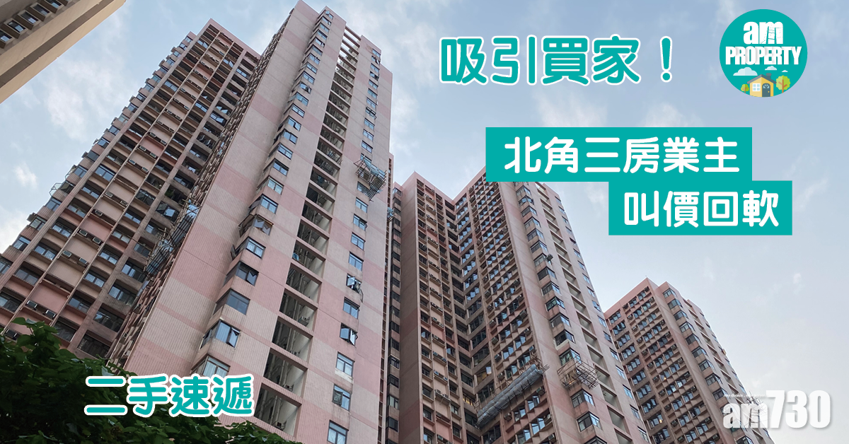 二手速遞｜吸引買家！北角三房業主叫價回軟