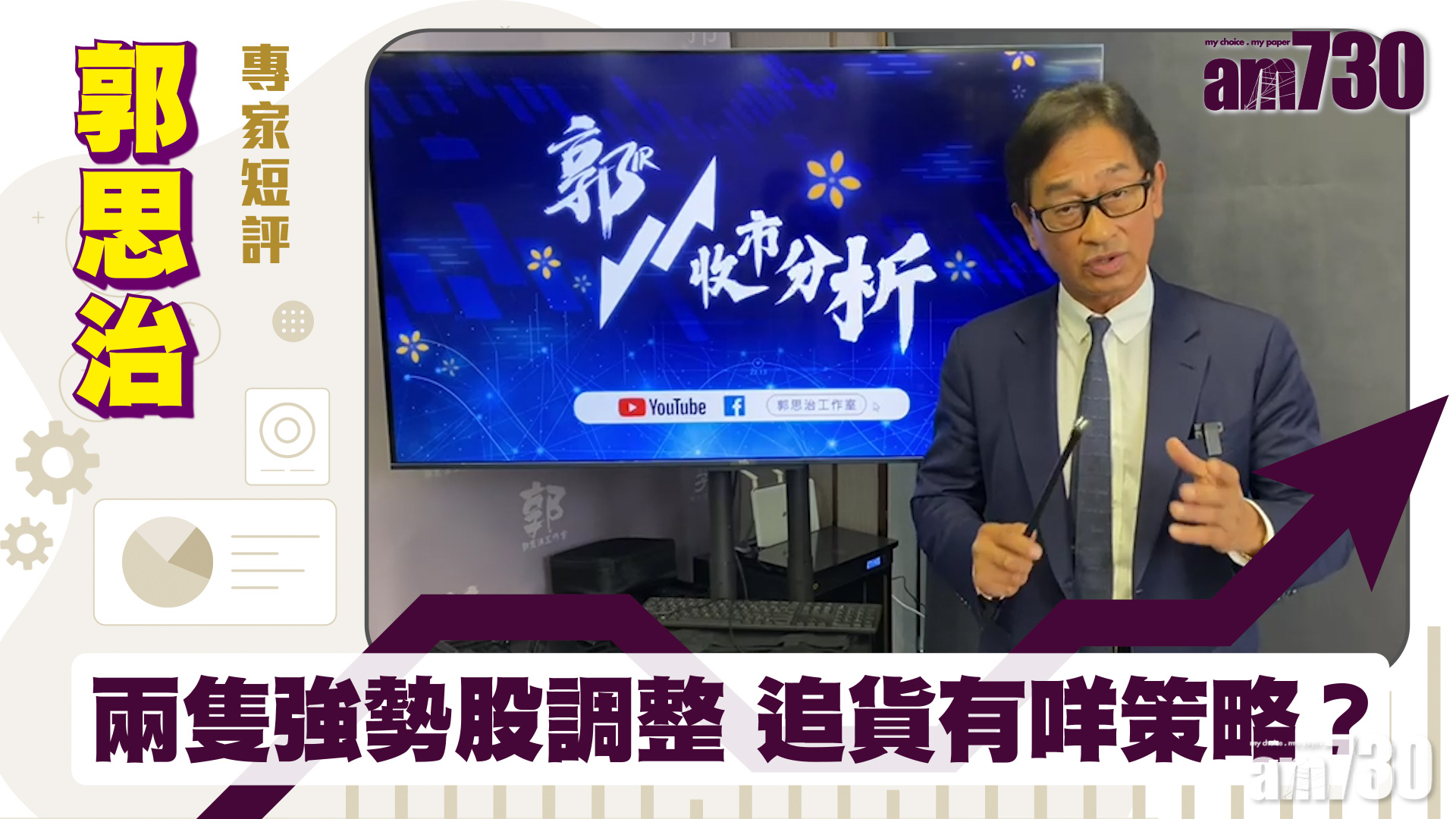 郭思治專家短評｜兩隻強勢股調整 追貨有咩策略？