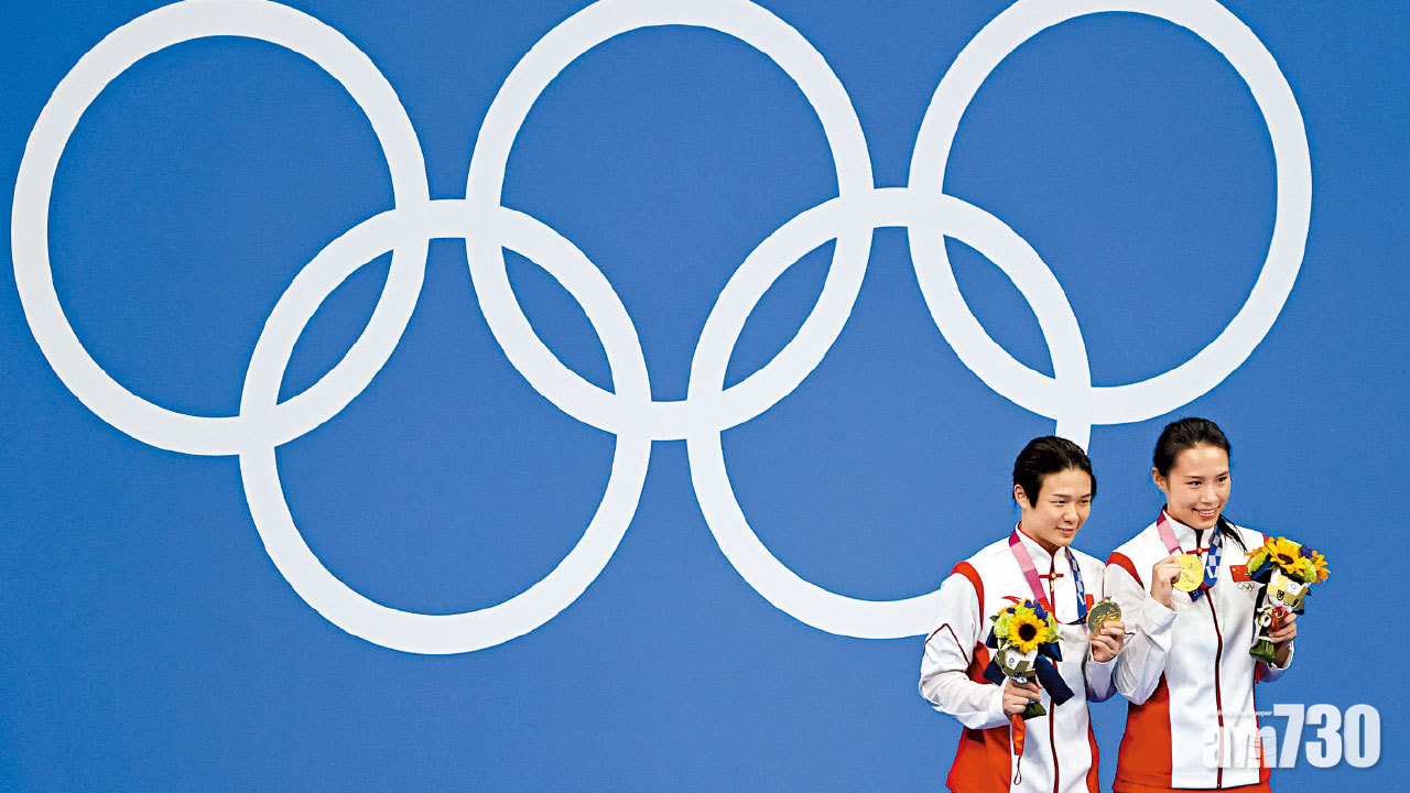 女子雙人3米板5連霸 夢之隊施廷懋王涵摘金