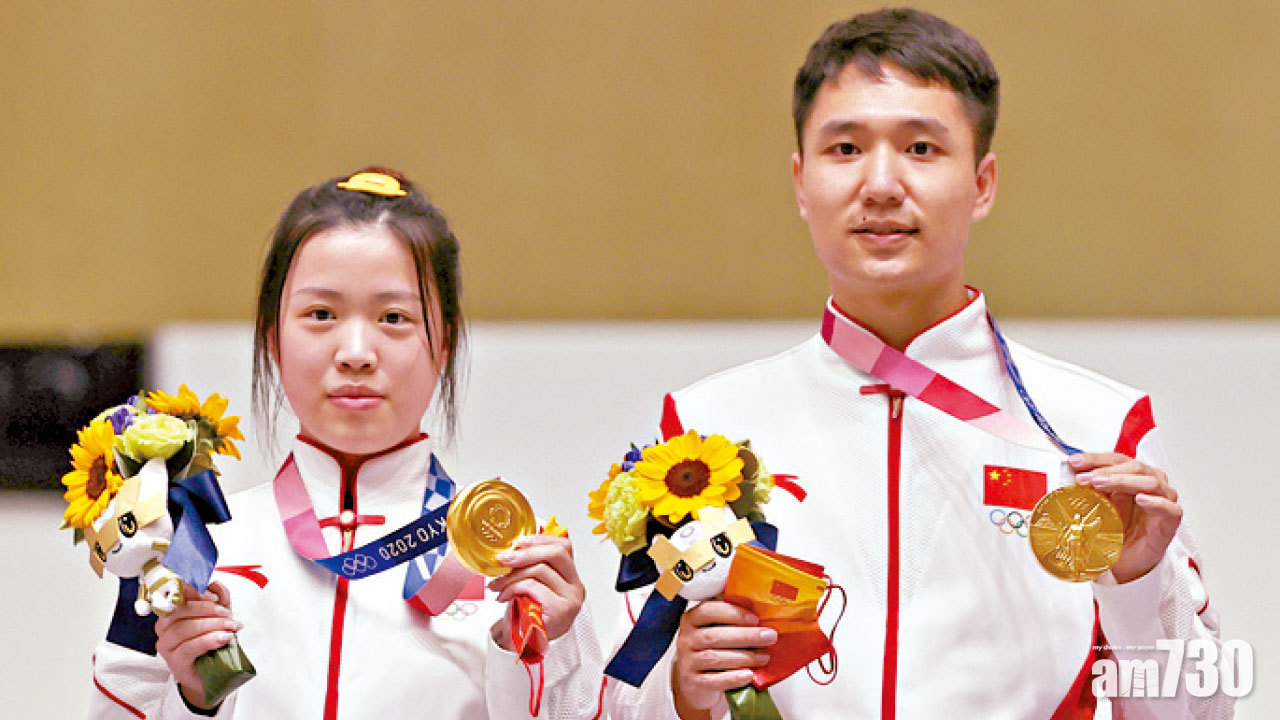 中國混雙射擊添兩金