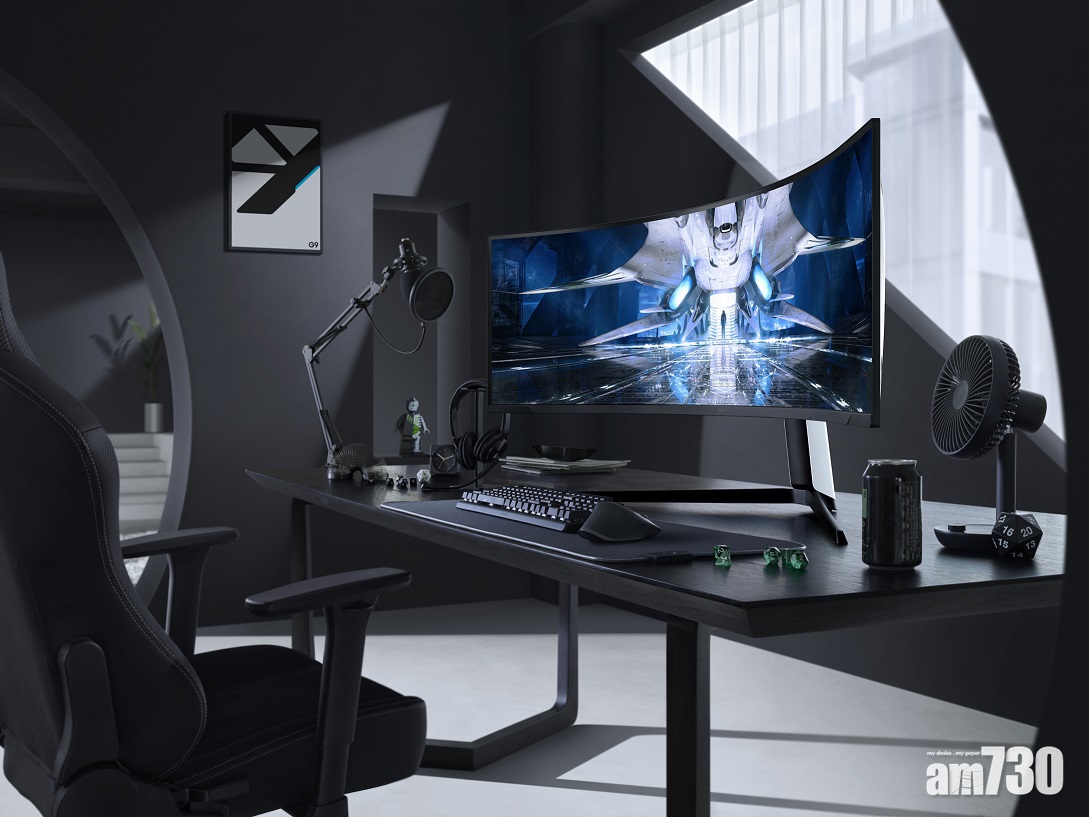 搭載量子點Mini LED技術 Samsung Odyssey Neo G9曲面電競芒 