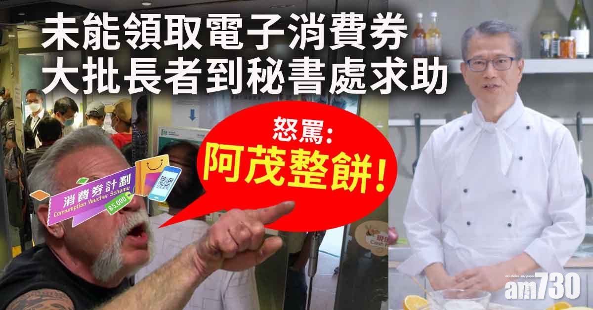 電子消費券｜大批市民求助斥「阿茂整餅」　政府：延長補交資料限期至9月15日（更新）