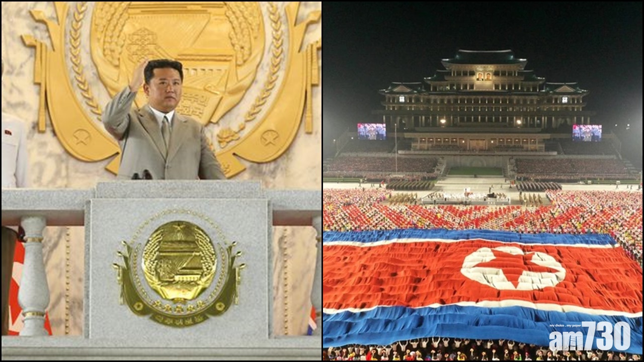 更新｜北韓舉行夜間閱兵  習近平向金正恩發賀電