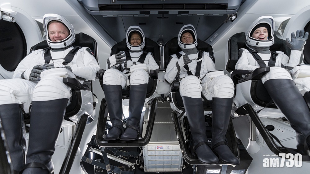 SpaceX展開首次全平民3日太空旅行