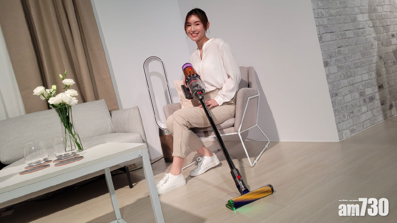 雷射偵測 實時分析 Dyson V12 Detect Slim塵垢現形