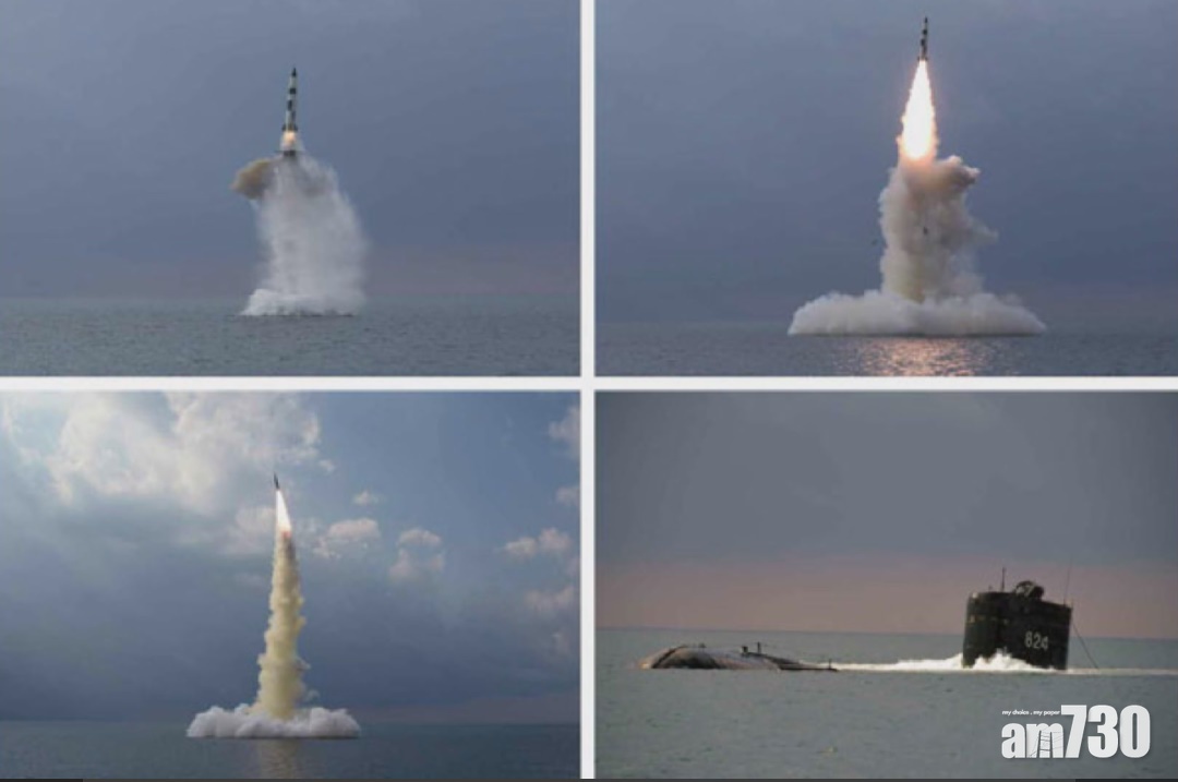 朝鮮半島局勢｜北韓證實昨試射潛射彈道導彈
