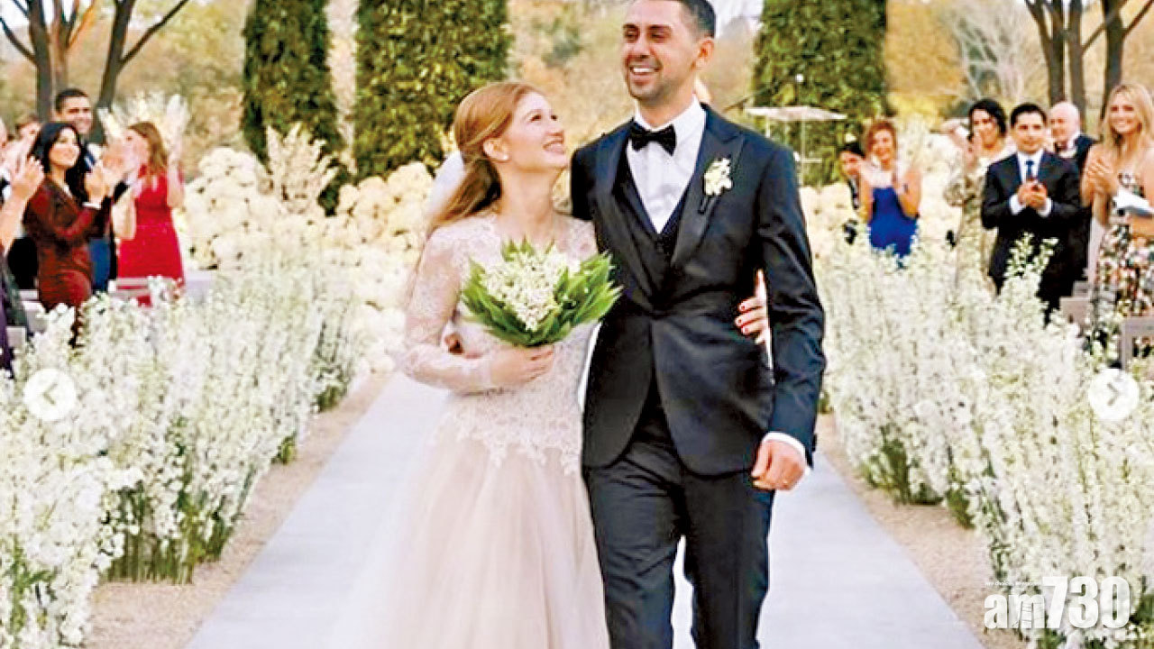 蓋茨女兒出閣 浪漫婚紗出自Vera Wang