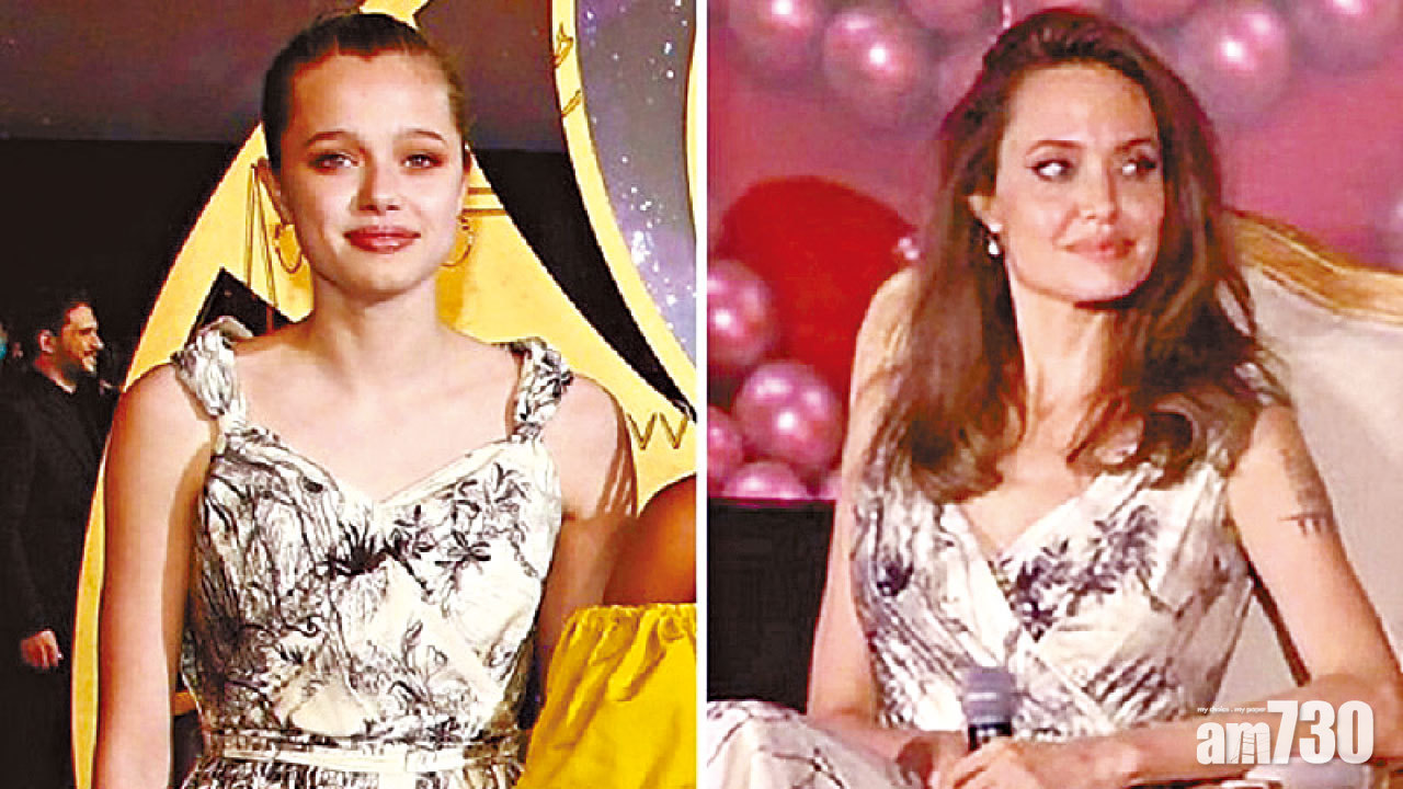 安祖蓮娜女兒再著舊衫