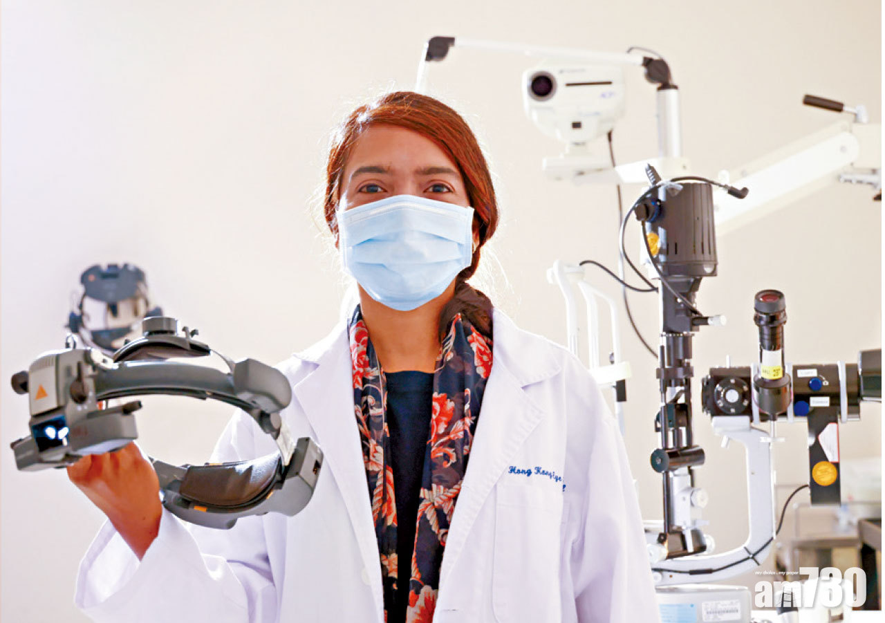 一眼洞察｜病人眼有異物  實患白血病 眼科醫生杜曉華慶及時發現