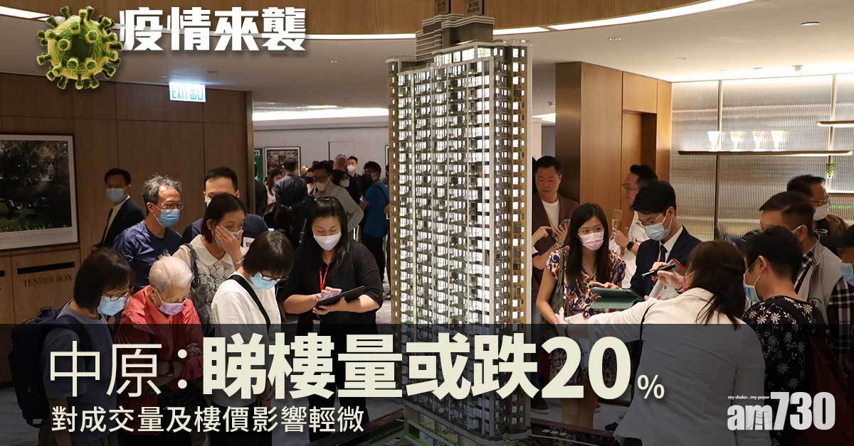 疫情來襲｜中原：睇樓量或跌20% 對成交量及樓價影響輕微