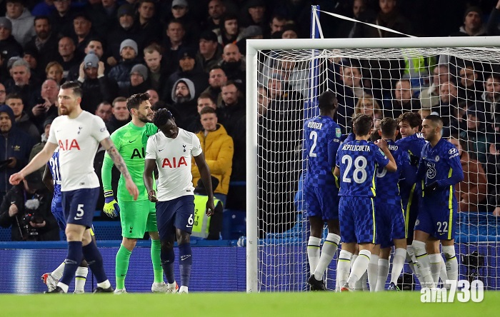 英聯盃︱車路士首回合兩球挫熱刺　利物浦阿仙奴賽事延期